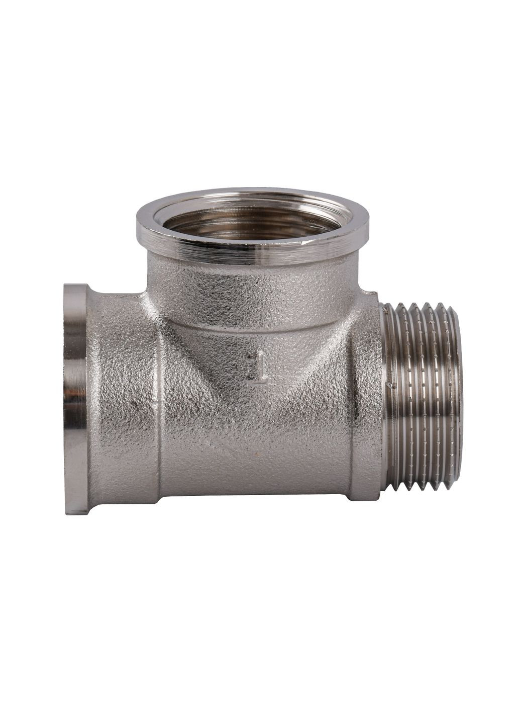 Тройник 1"ВВЗ никелированный NT554S optimum (342324788)