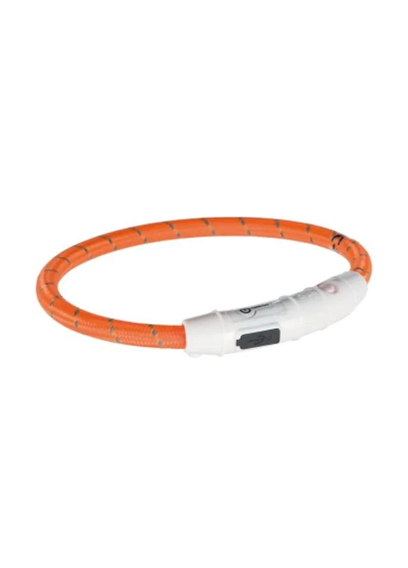 Ошейник для животных светящийся с USB XL 65 см/7 мм (4053032127029) Trixie (398310489)