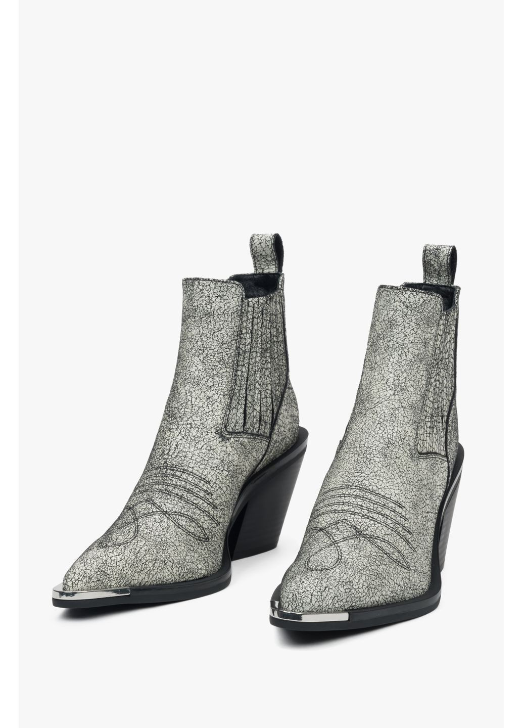 Осенние ковбойки, цвет белый Estro