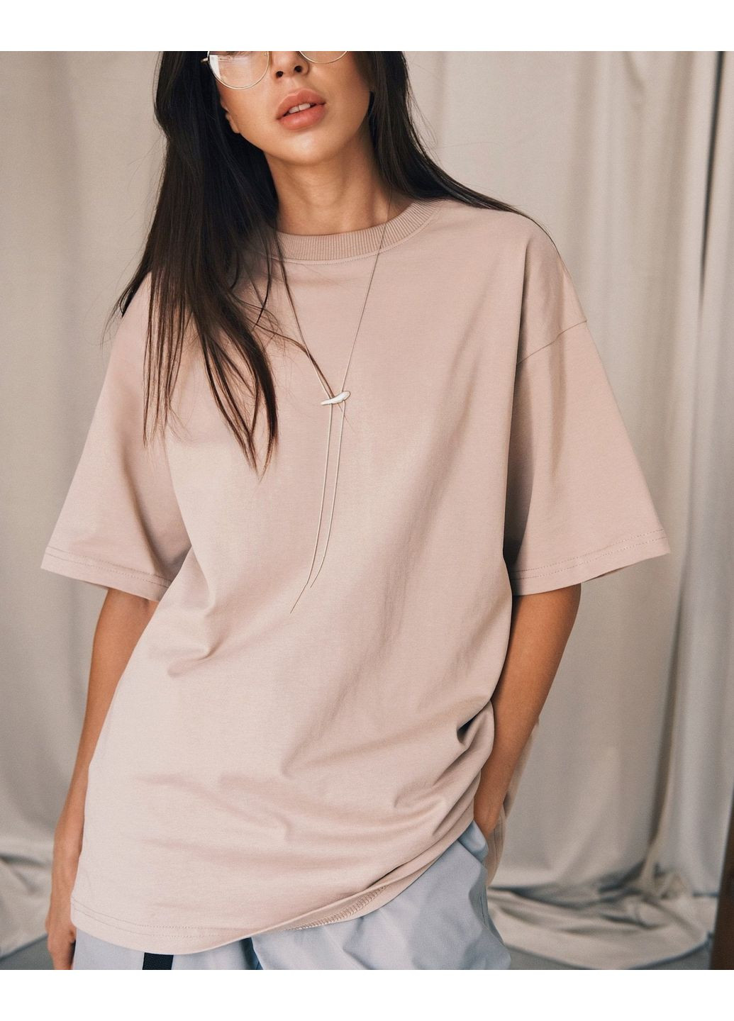 Оверсайз Футболка Українського виробництва 250 г/м² / TATON - (363052606)