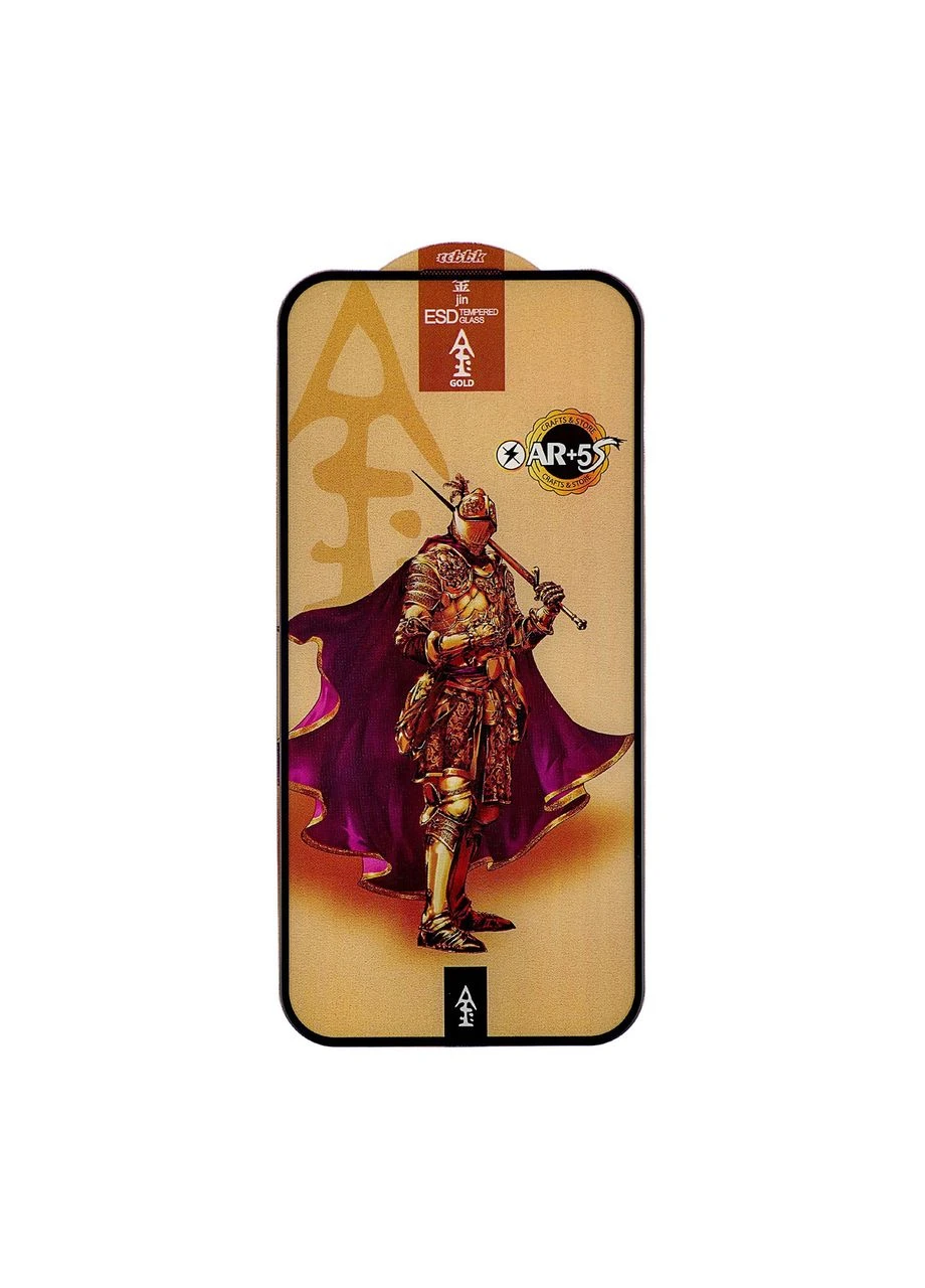 Захисне скло Armor протиударне для iPhone 15/16 чорне Kassell (379600177)