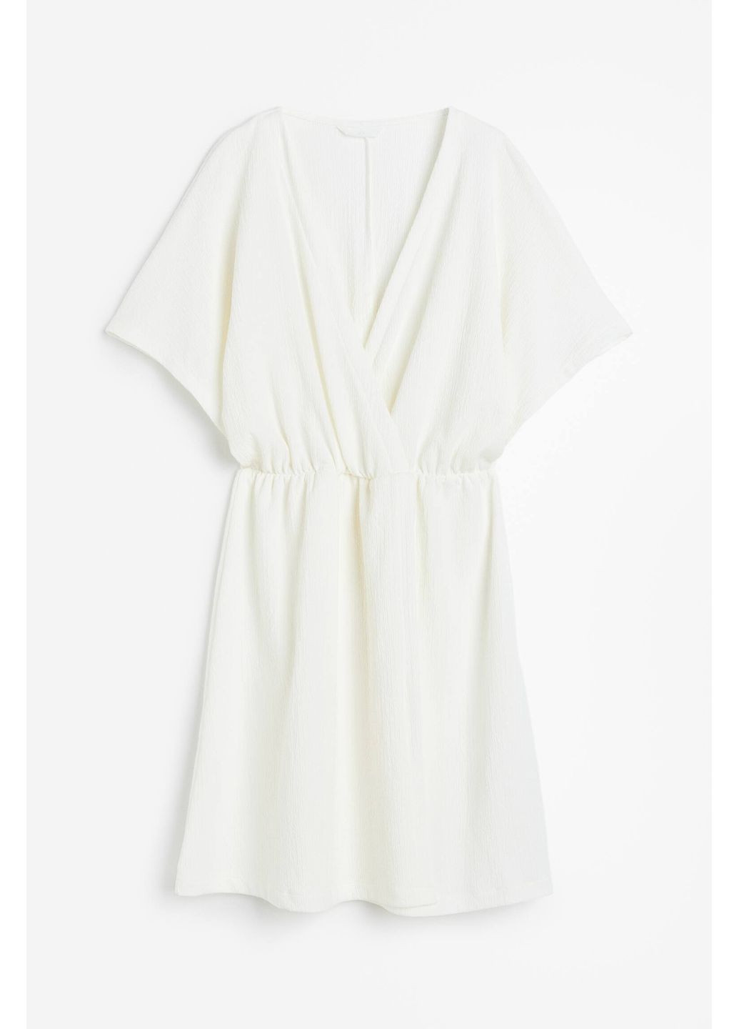 Молочное повседневный платье H&M однотонное