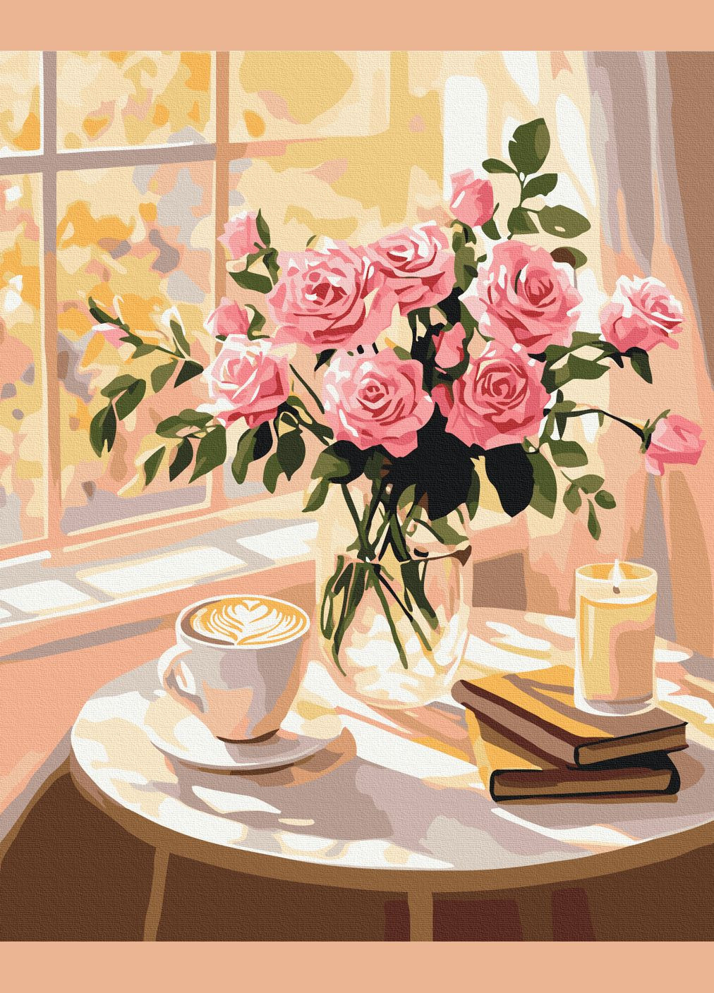 Картина по номерам "Утренний натюрморт" 40х50 см Brushme (365960544)