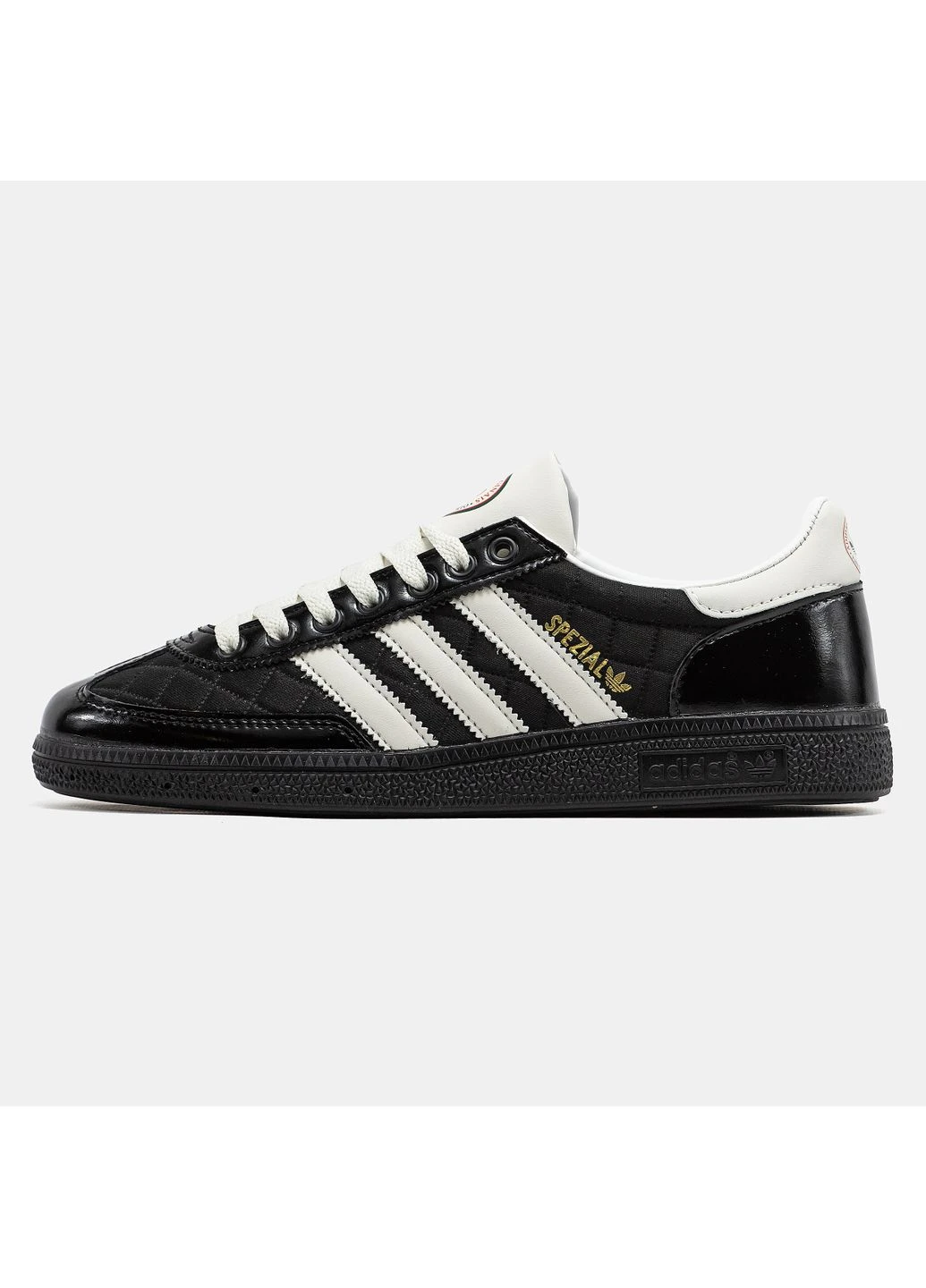 Белые демисезонные кроссовки мужские adidas spezial the blue trio black white адидас специал белые No Brand
