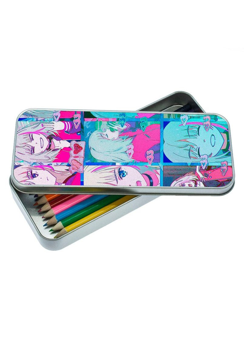 Органайзер для канцелярских принадлежностей металлический, кейс для мелочей Приоритет чудо яйца #004 7*18 см Silver No Brand (309156482)