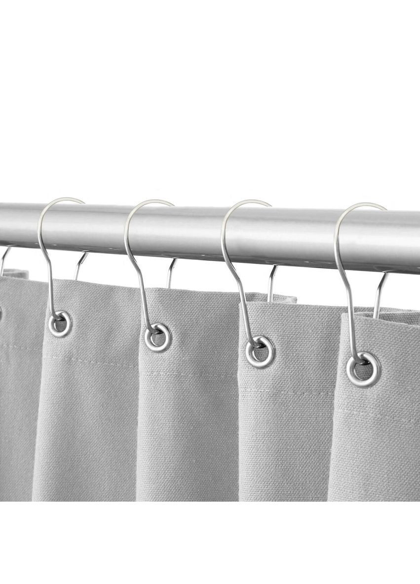 Шторка для душа и ванной OCEAN с кольцами 180х180 см Бирюзовый Cosas (372991105)