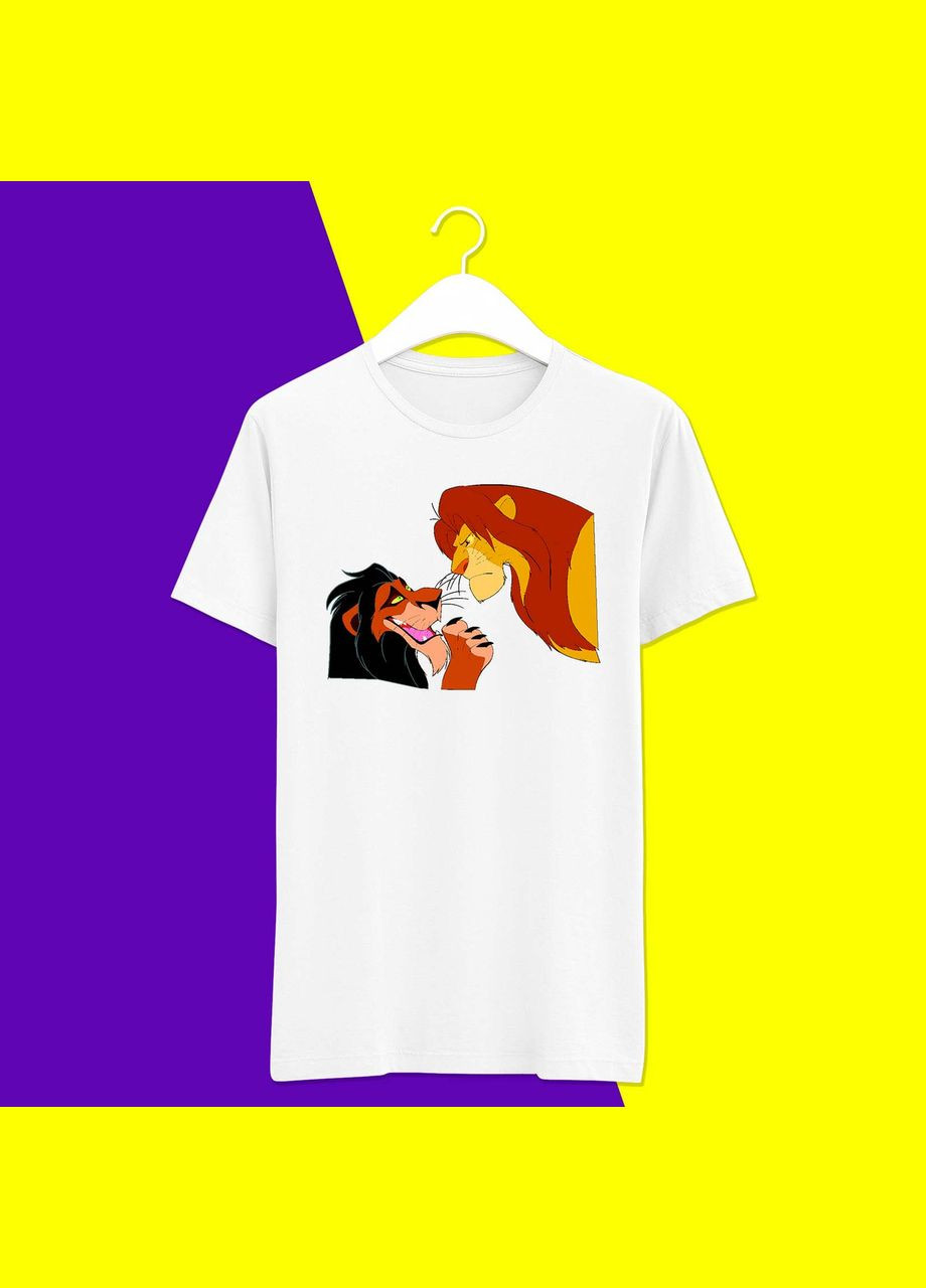 Футболка с принтом Король Лев (Lion King) "Симба и Шерхан" Кавун футболка (316344969)