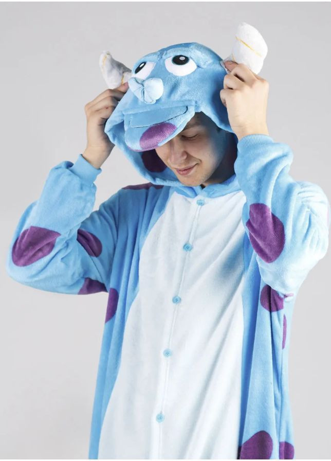 Піжама кігурумі чоловіча Саллі S (145-155 см) Jamboo (369669163)