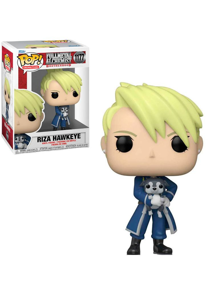 Стальной алхимик фигурка Риза Хоукай Riza Hawkeye Соколиный глаз Fullmetal Alchemist Funko Поп виниловая игрушка 10см № 1177 Funko Pop (296196991)