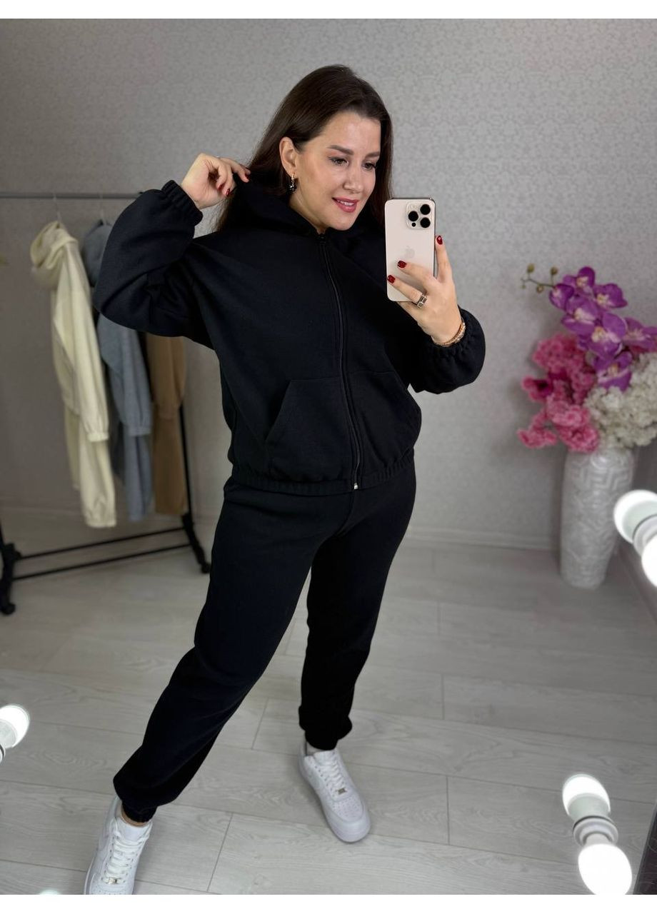 Теплий костюм-двійка з турецької ангори в рубчик — ЗАМІРИ В ОПИСІ DK/DL Мода без кордонів (368458161)