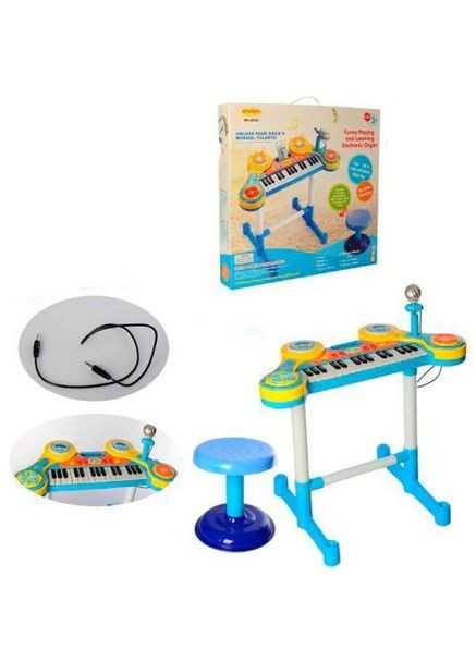 Детский Синтезатор с Микрофоном и стульчиком Home (303319857)