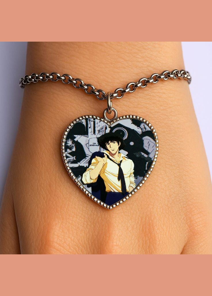 Браслет Аниме Ковбой Бибол #002 (сердце) No Brand (329330935)
