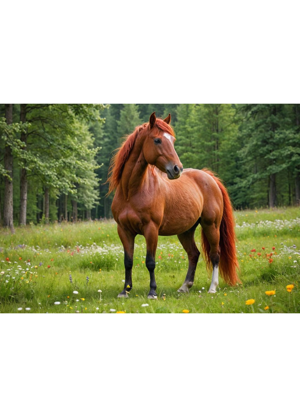 Календар настінний квартальний на 2026 рік на три пружини,, рік Коня, Кінь, символ року Кінь,Horses, 29,7х61см Apriori (353848456)