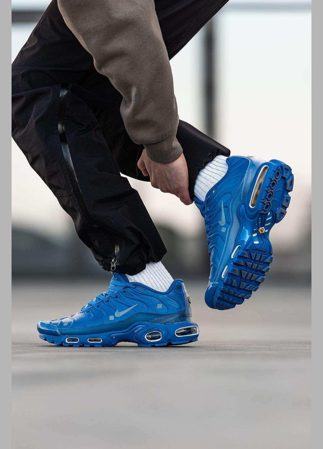 Синій Осінні кросівки чоловічі Nike Air Max TN Plus