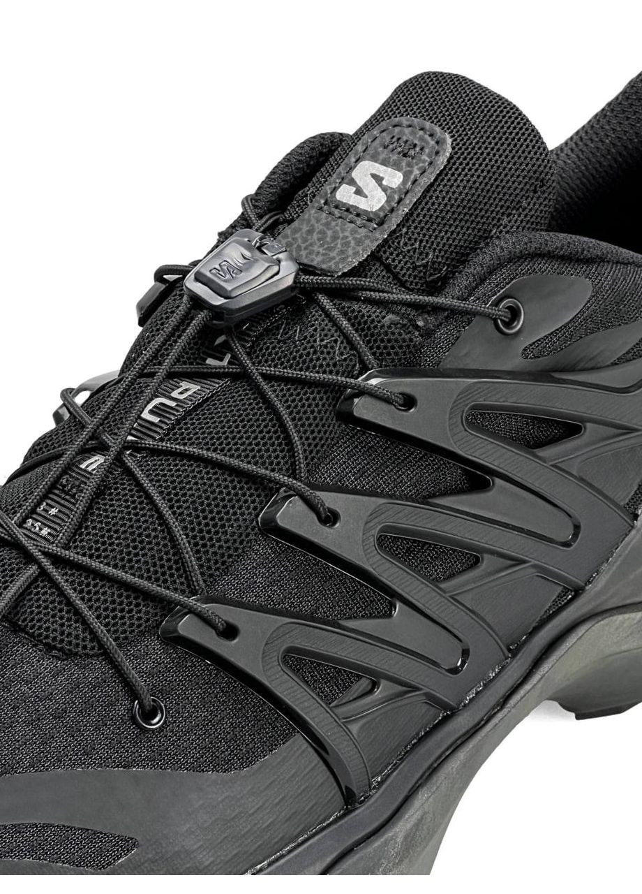 Чорні Осінні кросівки чоловічі salomon No Brand XT PU_RE Advanced Black
