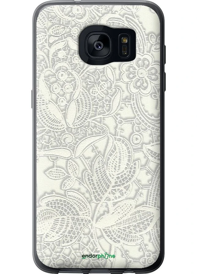 Чехол на Samsung Galaxy S7 Edge G935F Белое кружево "4383u-257-70447" Endorphone (387732107)