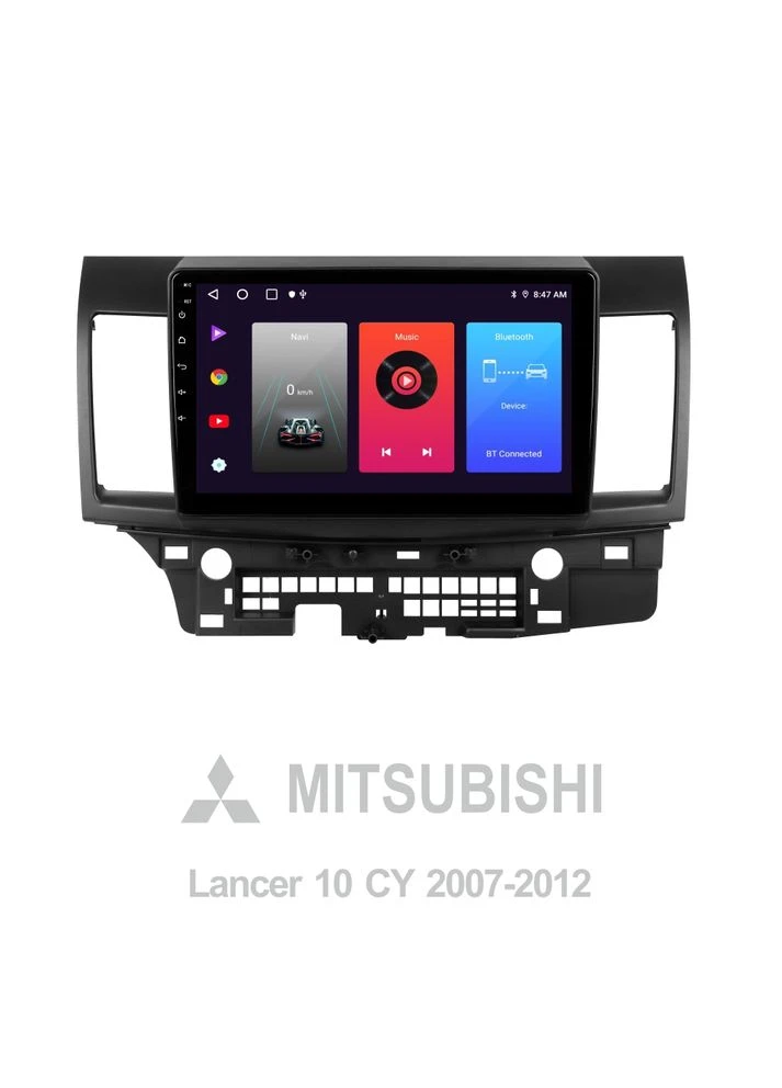Штатная магнитола F10216 2+32 Gb Mitsubishi Lancer 10 CY 2007-2012 (B) 10" Sigma (378931758)