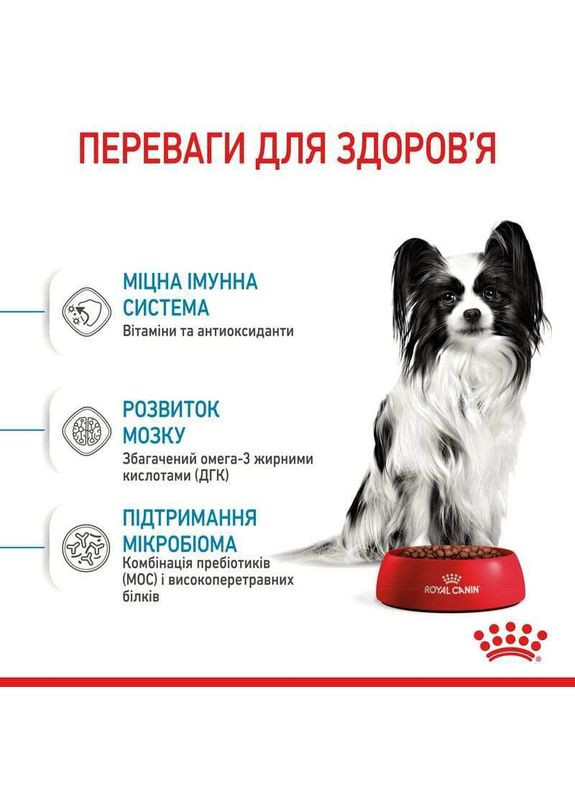 Сухий корм X-Small Puppy для цуценят мініатюрних порід віком до 10 місяців 0,5 кг Royal Canin (280901508)