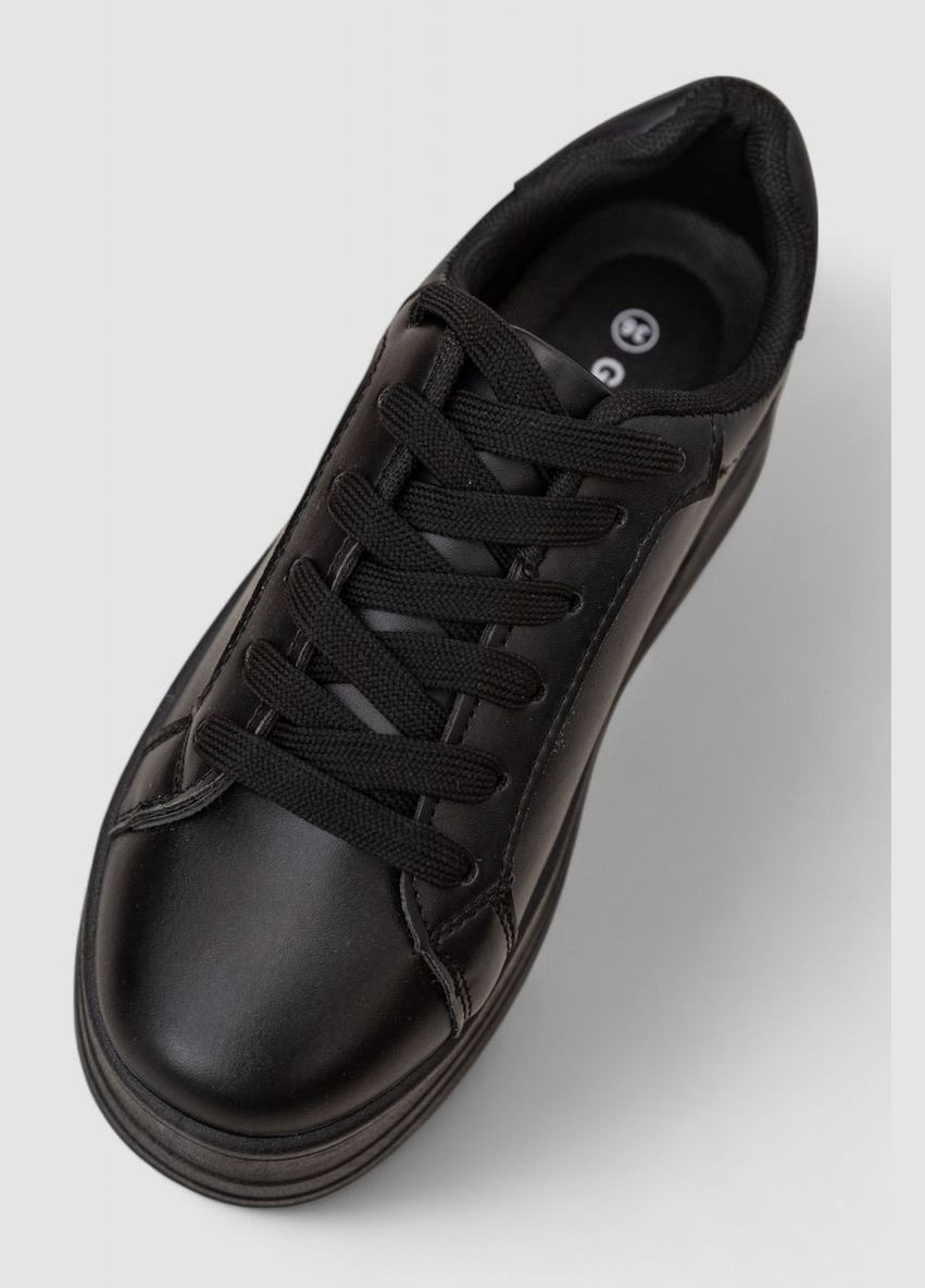 Кроссовки женские демисезонные на платформе, Gollmony чёрные всесезоны (317432539)