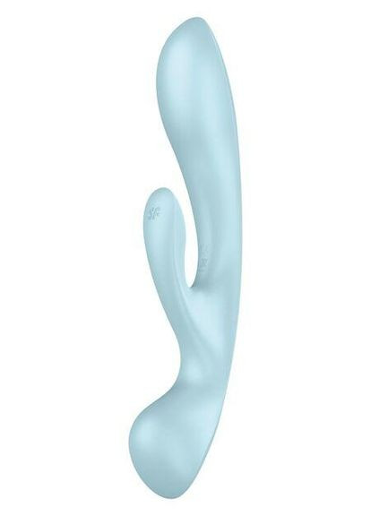 Вібратор-кролик Triple Oh Blue Satisfyer (303907204)