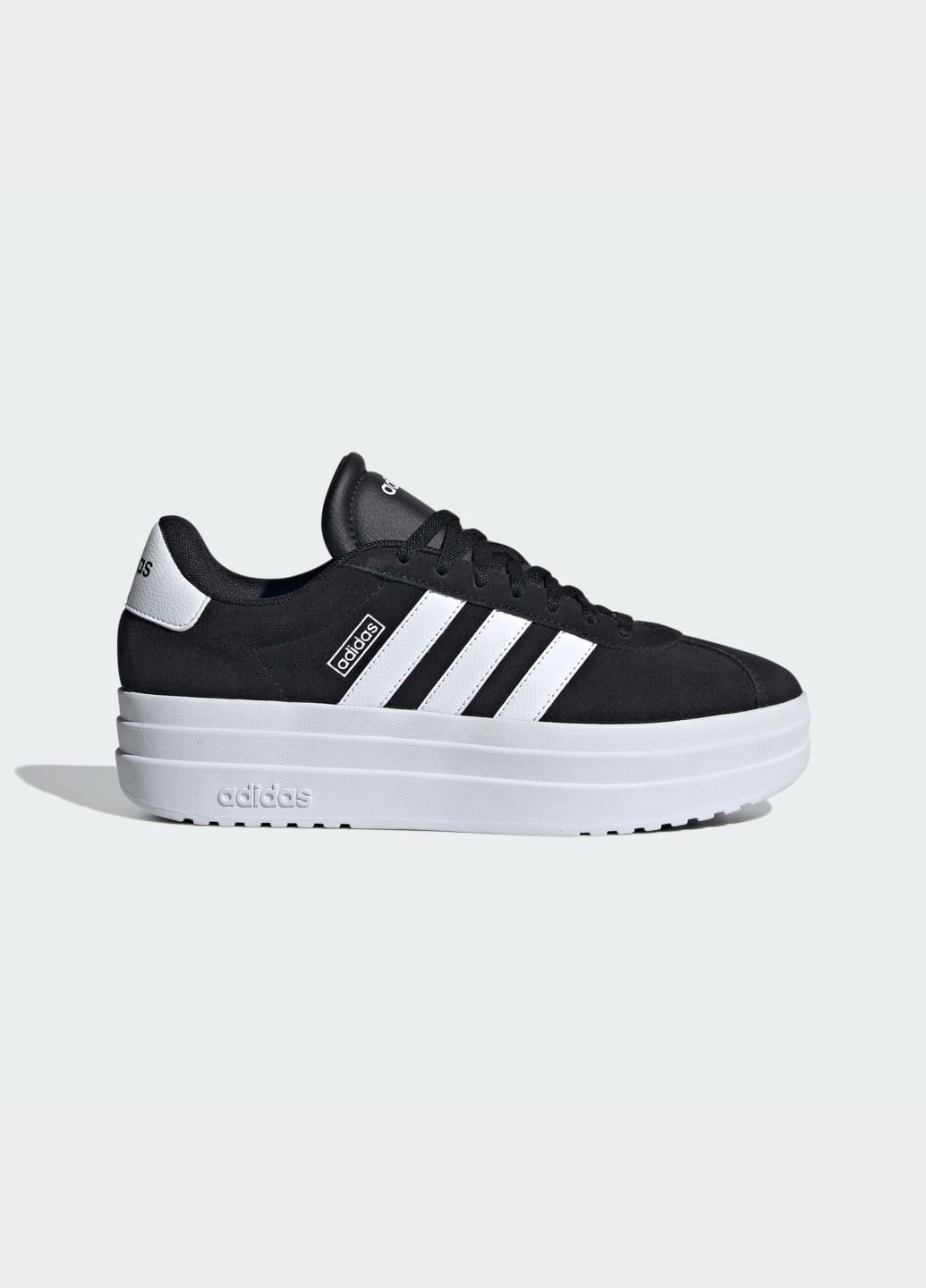 Кросівки VL Court Bold adidas чорні всесезони (305843211)