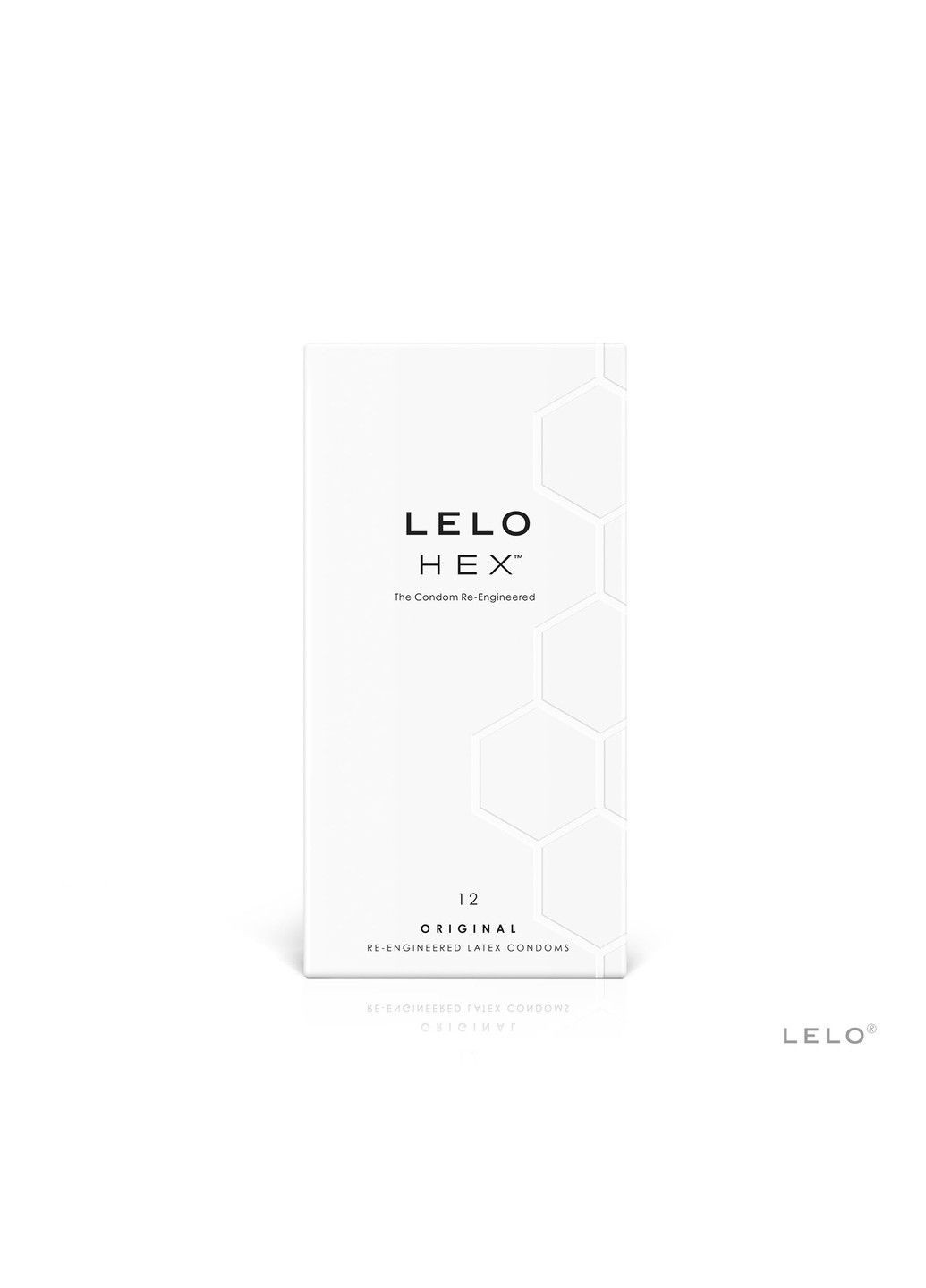 Презервативи LELO Condoms Original 12 Pack, тонкі та суперміцні Hex (315347908)