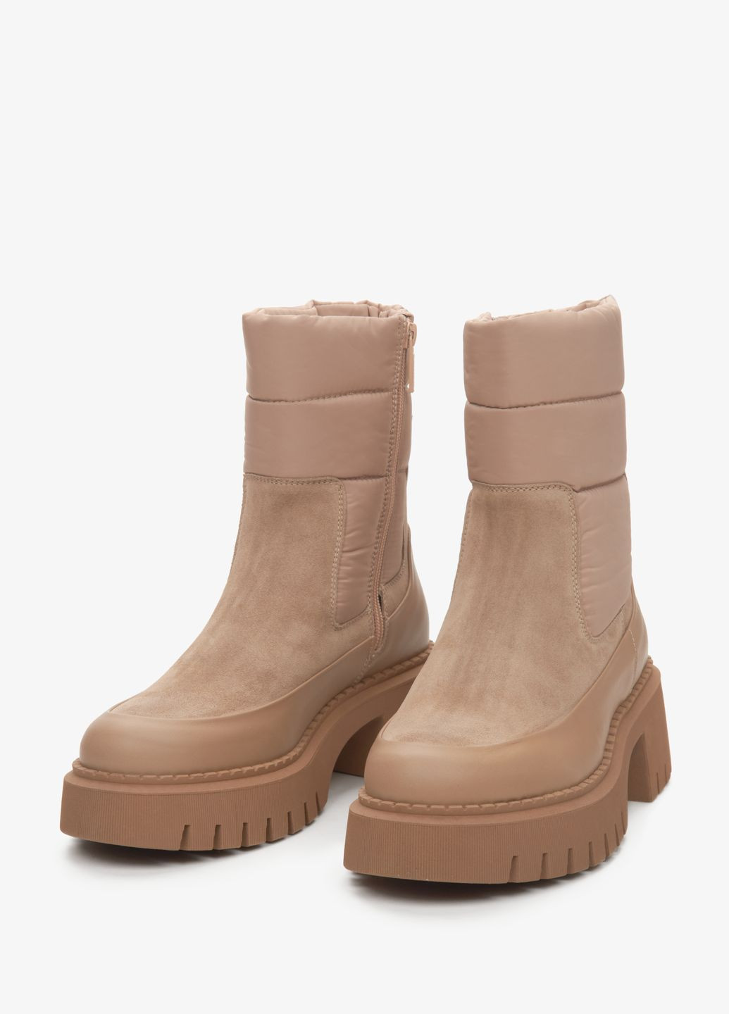 Черевики, колір бежевий Estro (324030681)