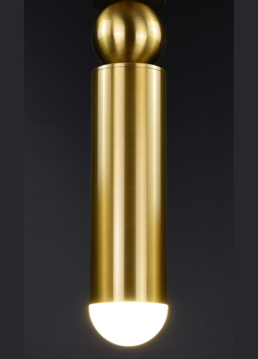 Люстра підвісна на 1 лампочку 26889 Латунь 40-180х10х10 см. Sunnysky (364760014)