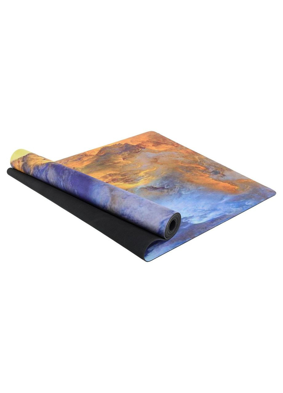 Коврик для йоги замшевый каучуковый FI-5662-68 Record (342109589)