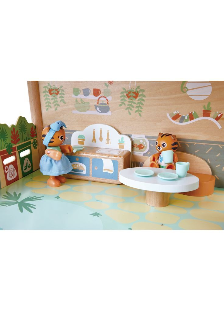 Ляльковий будинок Тигри в джунглях дерев'яний () Hape E3412 (366725981)