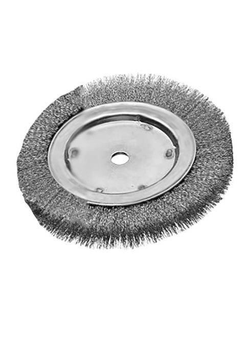 Щетка цилиндрическая однорядная 178х14х12-30 мм стальная нержавеющая проволока 0,3 мм 6000 об/мин 350361 (13776) Lessmann (295040246)