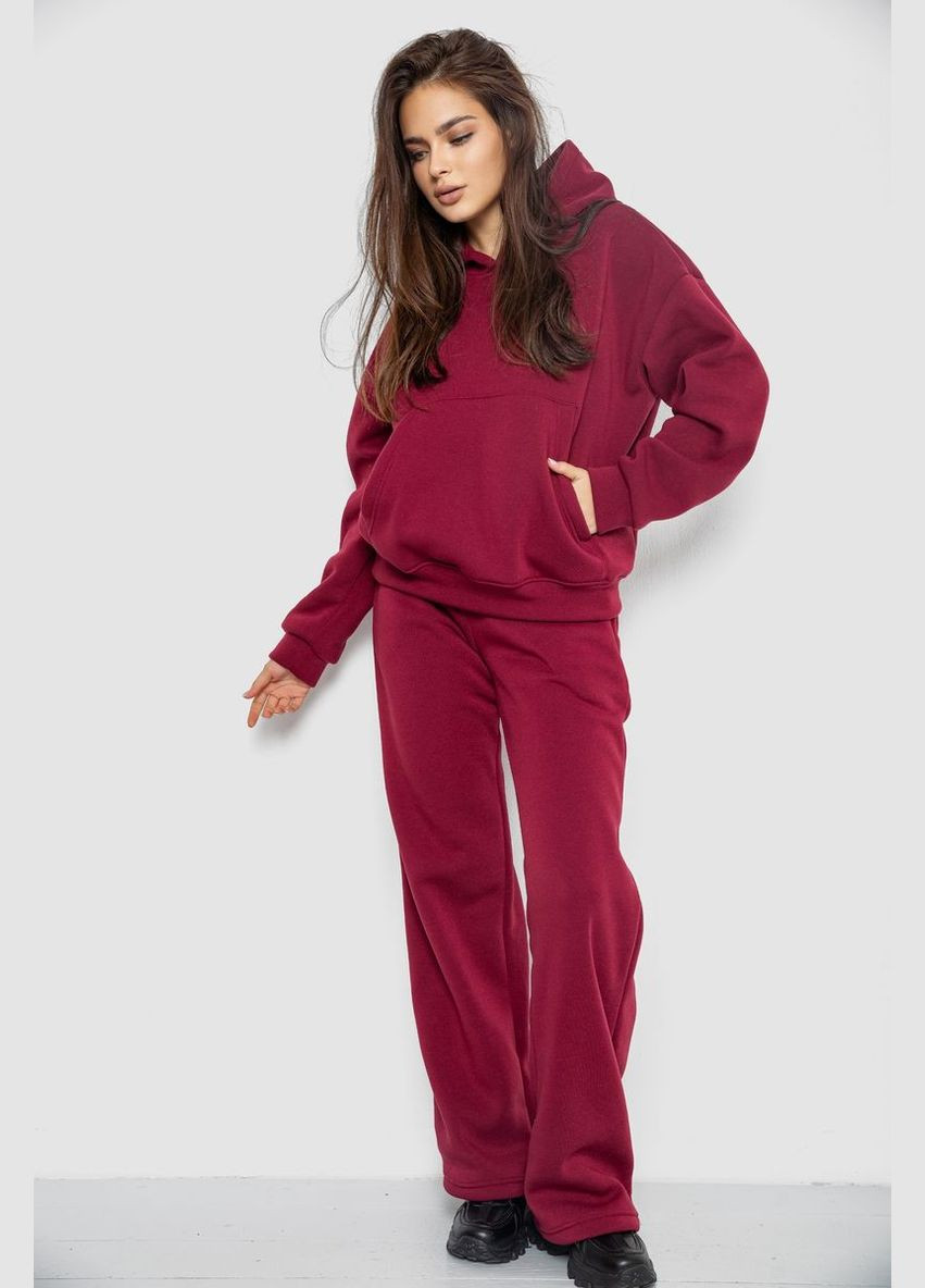 Спортивний костюм жіночий на флісі, колір світло-сірий, 241R2001-2 Ager (365593880)