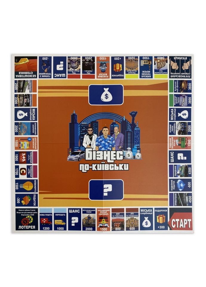 Настольная игра "Монополия Бизнес по-Киевски" PLR-0028 Flixplay (306435757)