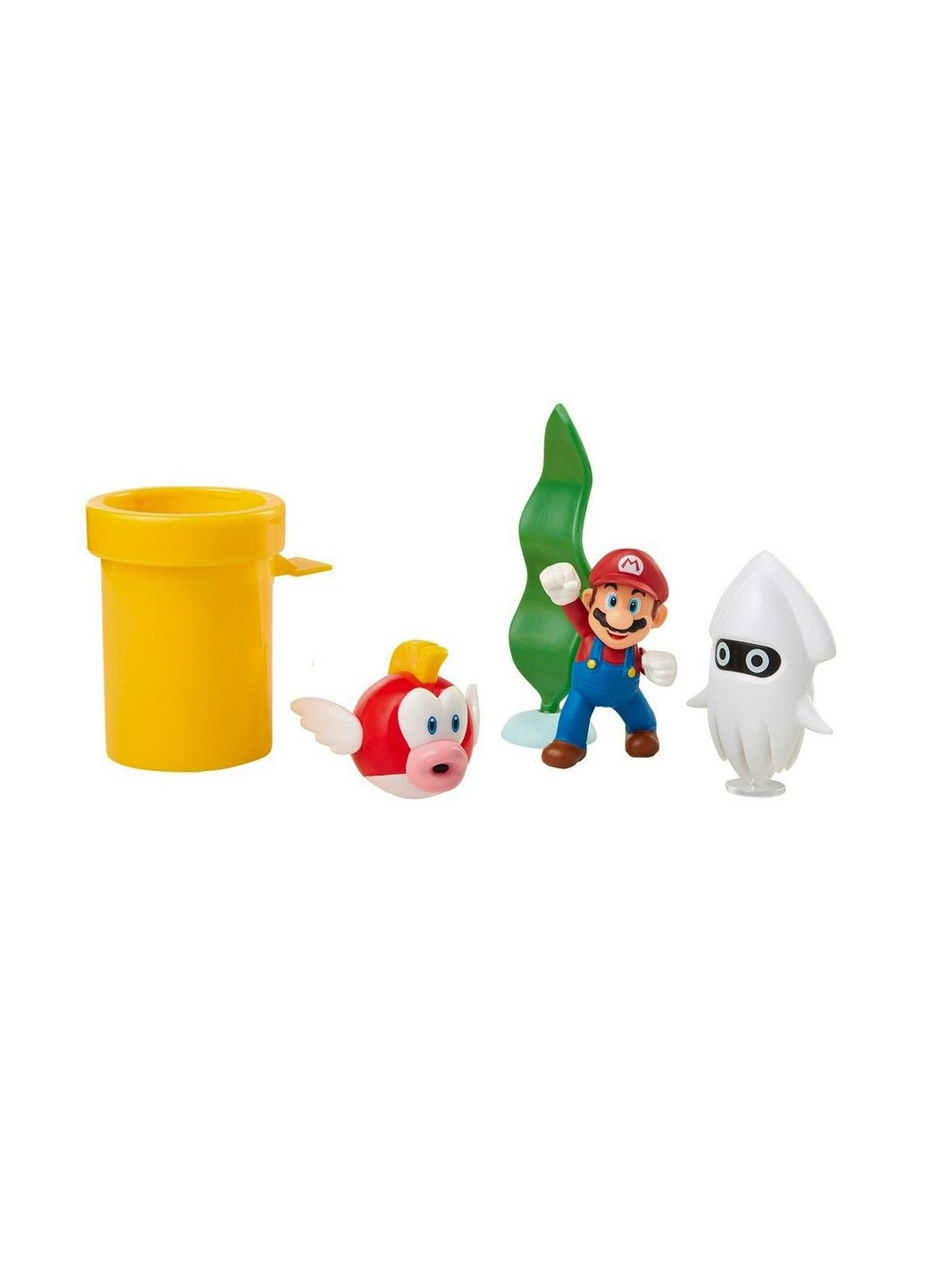 Игровой набор с фигурками - ПОДВОДНЫЙ МИР (с аксессуарами) Super Mario (324110205)