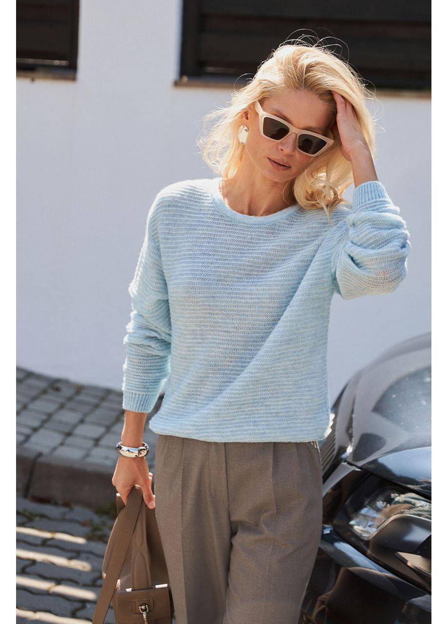 Блакитний демісезонний джемпер кофта светр джемпер Triko Bakh