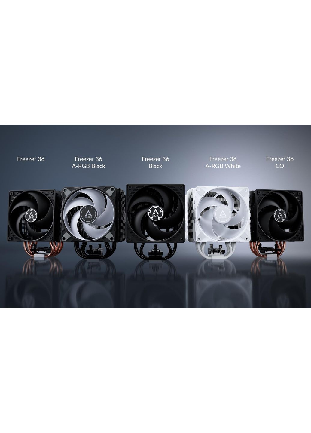 Кулер процесорний Freezer 36 A-RGB Black (ACFRE00124A) Arctic (360394842)