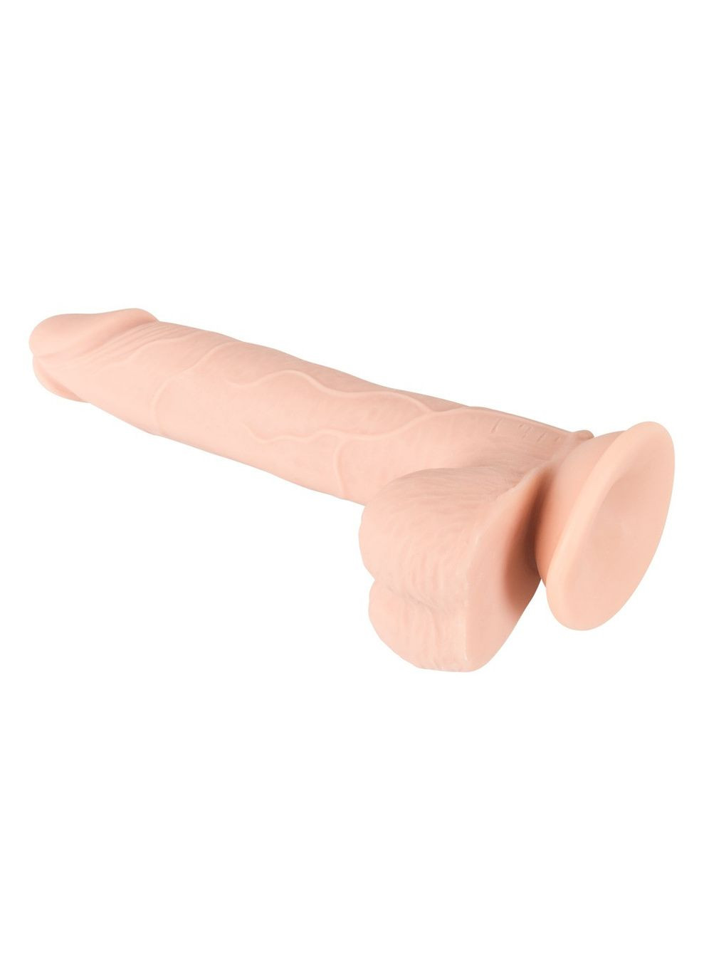 Фалоімітатор з мошонкою - Nature Skin Medium Bendable Dildo Orion (336946310)