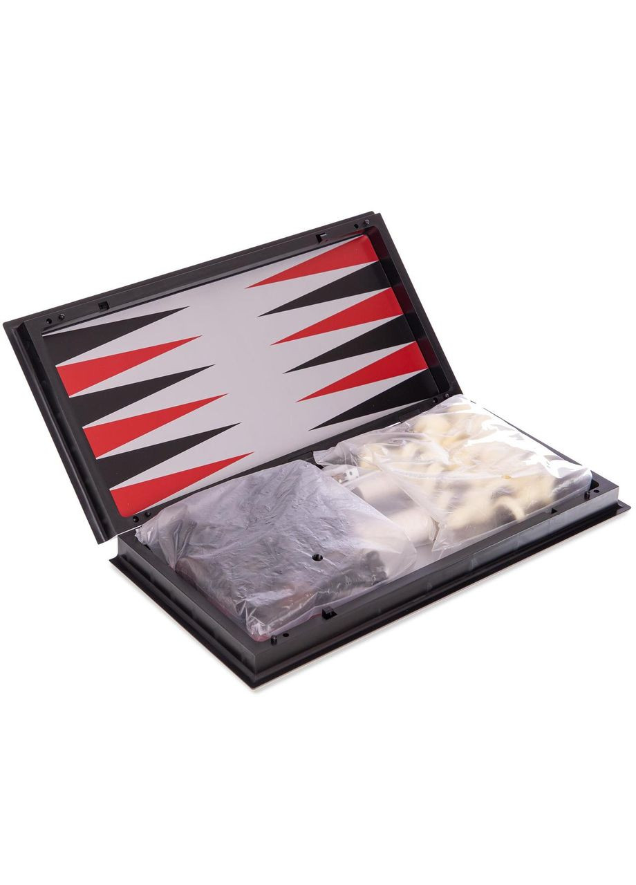 Шахматы, шашки, нарди 3 в 1 пластиковые магнитные SP-SC59810 (р-р доски 36см x 36см) (SC59810) SP-Sport (361435965)