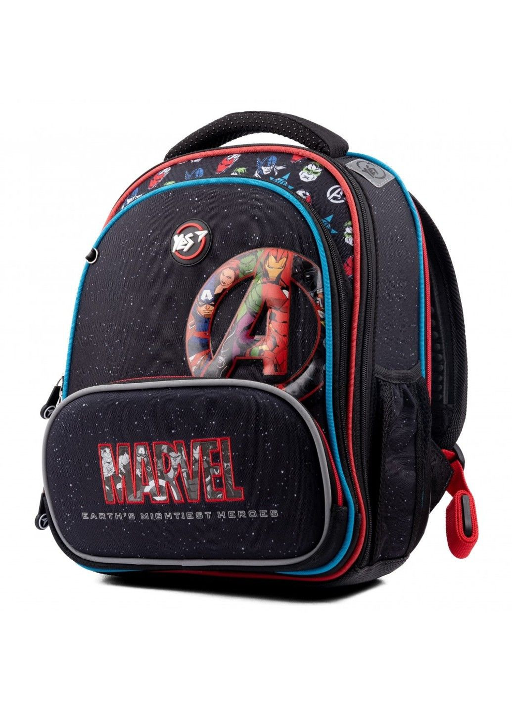 Рюкзак школьный для младших классов S-30 JUNO ULTRA Marvel Avengers Yes (278404528)