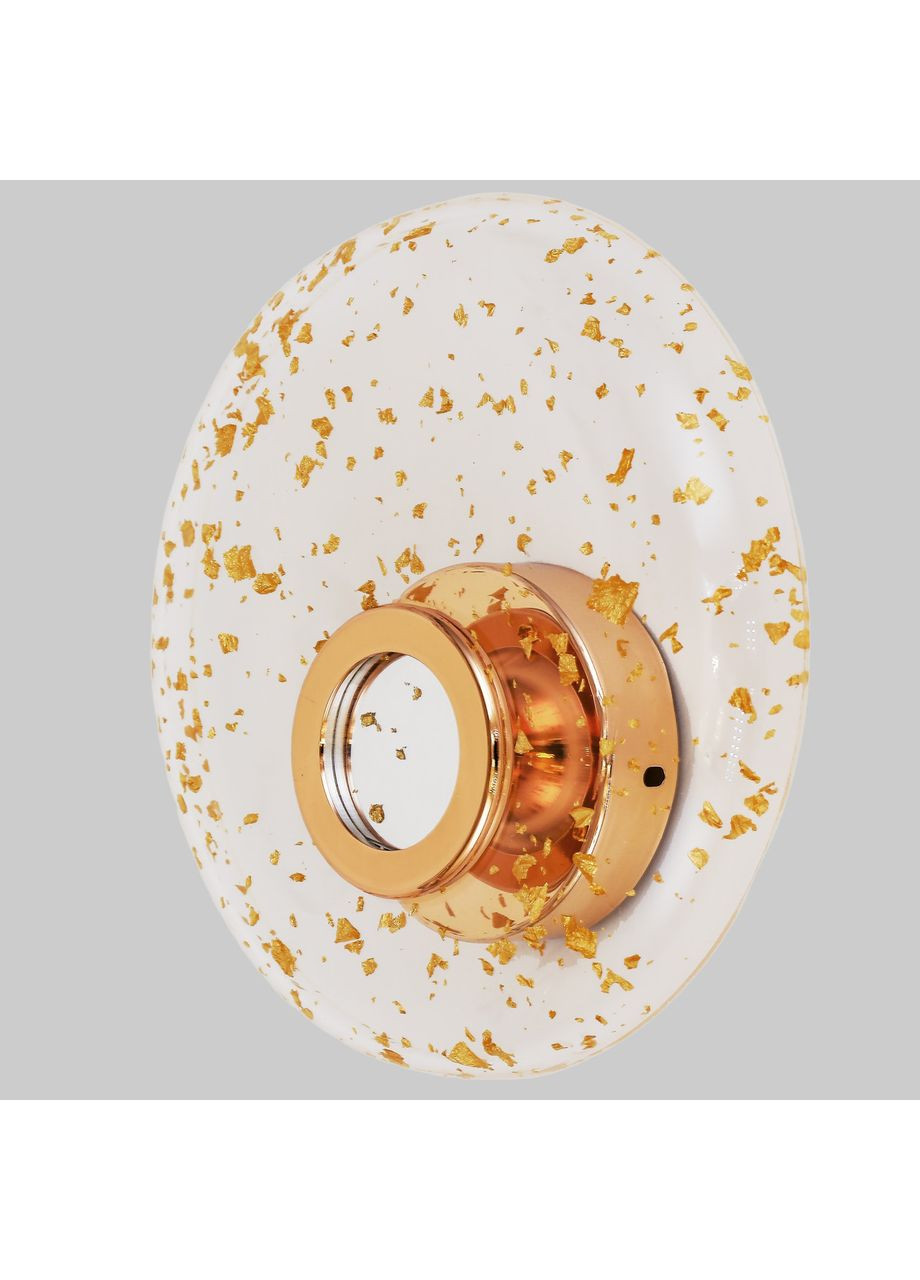 Настінний світильник/бра з частинками золота 6W (96-W6512(1) GD) No Brand (370072208)