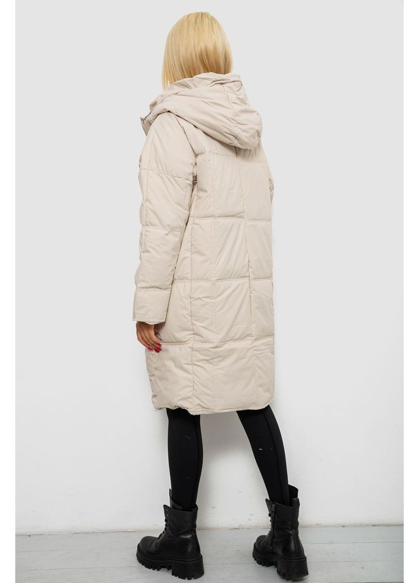 Світло-бежева зимня куртка жіноча зимова Ager 244R8832