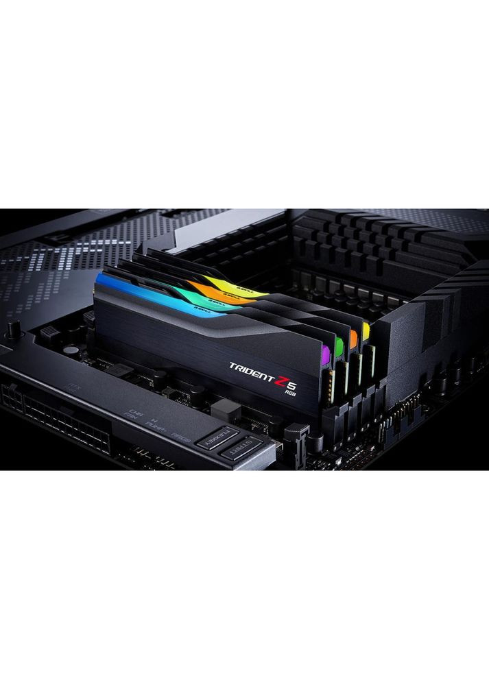 Память для настольных компьютеров 32 GB (2x16GB) DDR5 6400 MHz Trident Z5 RGB Black G.SKILL (317275185)