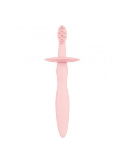 Силиконовая щетка для зубов с ограничителем розовая 51/500_pin CANPOL Canpol Babies (302371266)