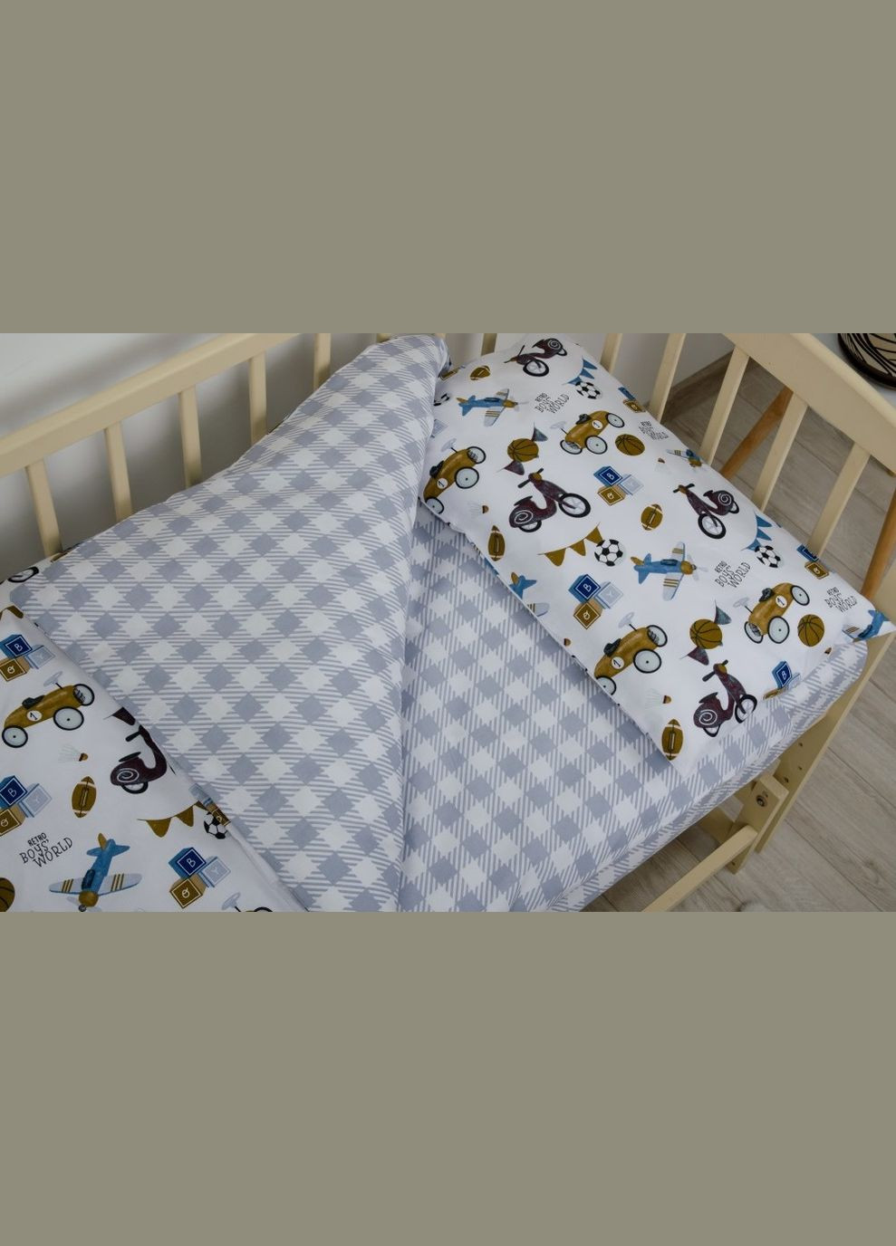 Дитячий комплект Тепік Ретро тачки 2-04000-26292 140х105 см ТЕП (364768467)