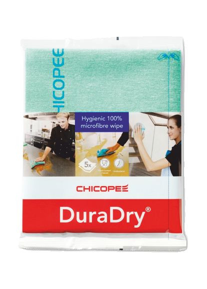 Салфетки Chicopee Microfibre Plus многоцелевые для кофейни Зеленые (R-300655-VS) No Brand (303348936)