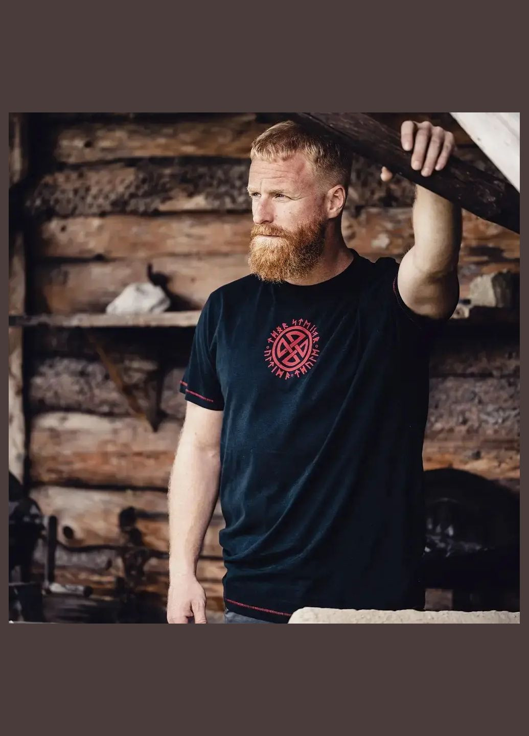 Чорна футболка stord black Thor Steinar