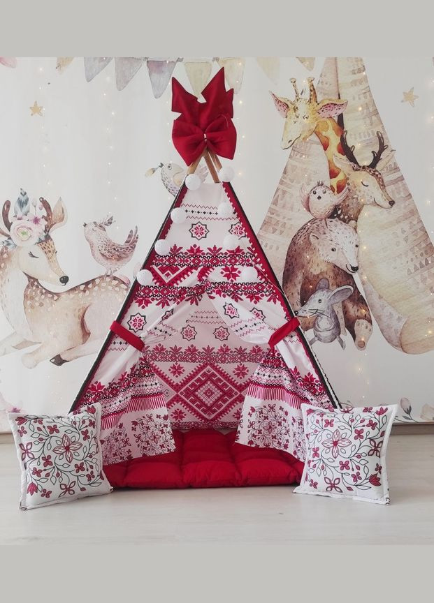 Вигвам палатка в детскую Вышиванка БОН БОН. Полный комплект! No Brand (316257032)