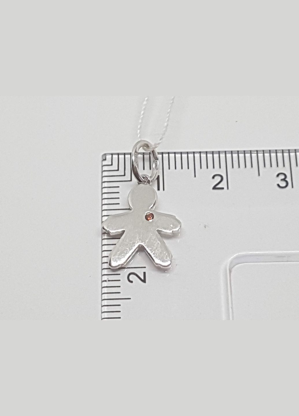 Срібна підвіска Хлопчик з фіанітами. 500204-КРКОЛГР Харківська ювелірна фабрика (299153330)