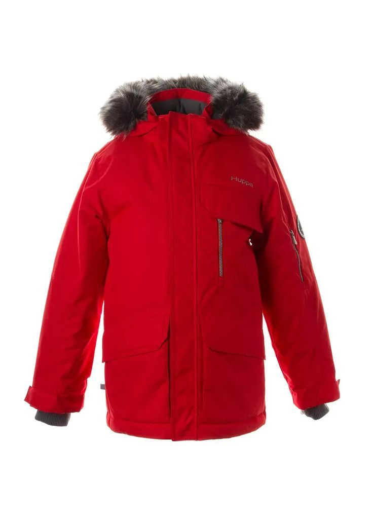 Червона куртка зимова marten 2, р.128, червоний () Huppa 18110230-70004-128