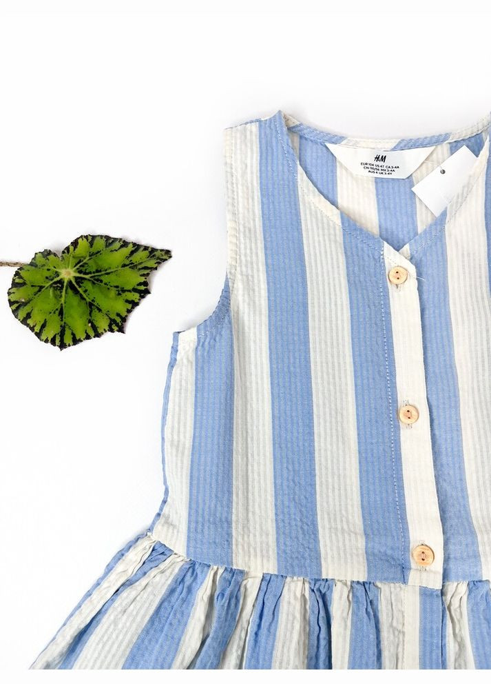 сарафан 104 см голубой артикул л1145 H&M